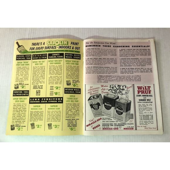 Vintage 1962 Gardening Guide Gable Hardware Catalog Germantown Ave Philadelphia - Picture 2 of 12